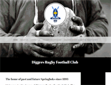 Tablet Screenshot of diggersrugby.co.za
